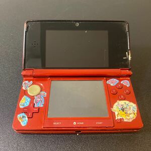 任天堂 3DS本体 CTR-S-JPN-C0 黒×赤 管理③