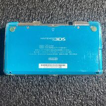 任天堂 Nintendo 3DS 本体 CTR-001 アクアブルー 管理③_画像4