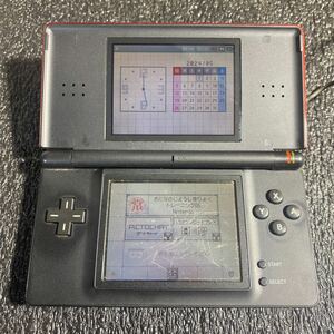 任天堂 Nintendo DS Lite本体 USG-001 赤×黒 管理⑥