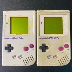 任天堂 Nintendo GAMEBOY本体 DMG-01 ジャンク2台 管理②