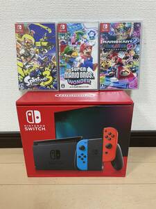 ニンテンドースイッチ本体&ソフト3本