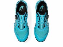 【新品】26.5cm アシックス 安全靴 ウィンジョブ CP219 BOA 2E相当【限定色】人気カラー：ラグーン×ピュアシルバー_画像6