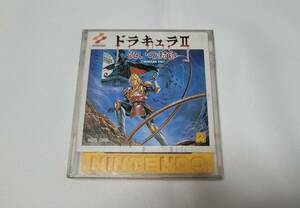  Famicom disk card [ gong kyulaII... . seal ] Konami 