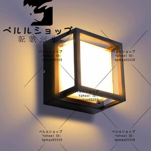 LED ポーチライト 玄関ライト ブラケットライト 門柱灯 防水防雨 IP65 玄関照明 18W（ウォームホワイト）