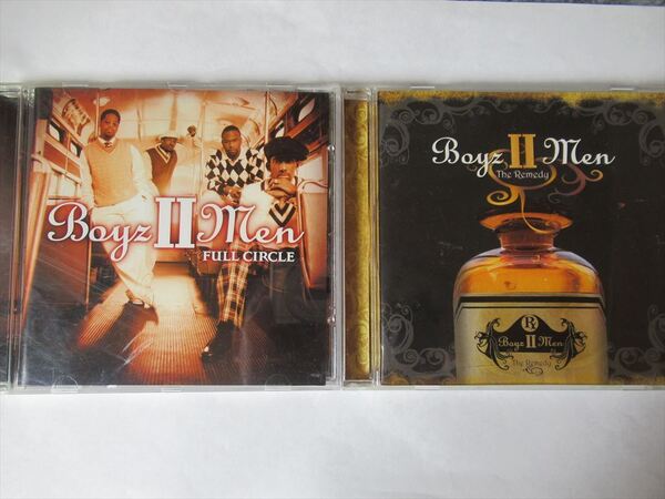 『CD Boyz Ⅱ Men(ボーイズ Ⅱ メン) / Full Circle・The Remedy 国内盤セット ★Exile Atsushi・Babyface』