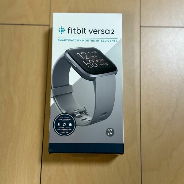 Fitbit Versa 2 スマートウォッチ ストーン/ミストグレー