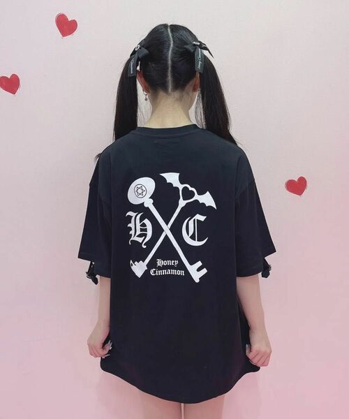 [即日発送]ハニーシナモン DEVIL UNLOCK Tシャツ