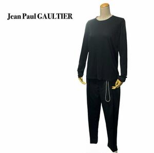 Jean Paul GAULTIERジャンポールゴルチエ セットアップ 黒 42