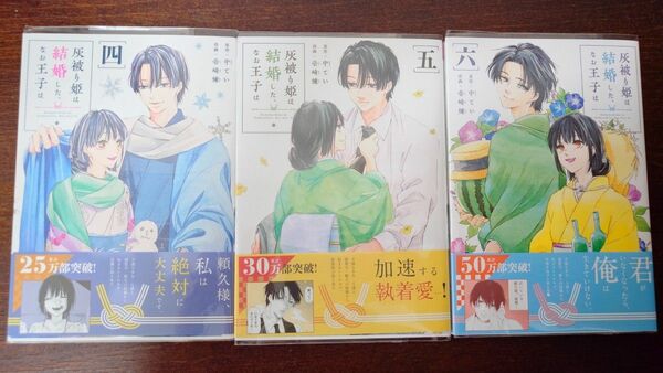  灰被り姫は結婚した、なお王子は　４ ５ ６巻　既刊分 （裏少年サンデーコミックス） 中てい／原作　壱崎煉／作画