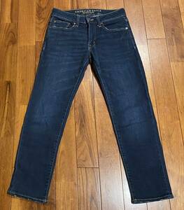 ■AMERICAN EAGLE OUTFITTERS■アメリカンイーグルのストレッチデニム(ジーンズ)■SLIM STRAIGHT・W28
