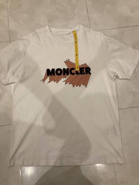 サイズL】モンクレール MONCLER 半袖Tシャツ 白 ホワイト 1952