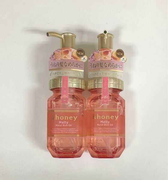 アンドハニー ＆honey モイストリッチ ヘアオイル 3.0 100mL × 2本セット