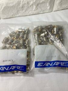 CANARE Canare BNC connector 75 ohm same axis connector 75ΩBNC type plug BCP-PC3 30 piece 2 sack total 60 piece 