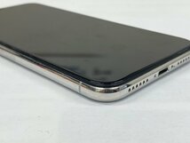 美品　SIMフリー　iPhone X　64GB　シルバー　ネットワーク利用制限：○　バッテリー：100％　箱付き　管理番号：4-24【安心保証】_画像8