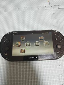PlayStation Vita ブラック (PCH-2000ZA11) 本体 +ソフト+ダンロードソフト+メモカ付き