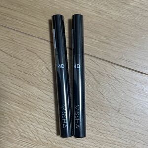 MISSHA ミシャ　4Dマスカラ　2本セット☆新品未使用