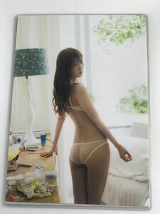 [150μフィルム厚手ラミネート加工］　あびる李帆8ページ　雑誌の切り抜き　ビキニ水着　Tバック下着ランジェリー グラビア