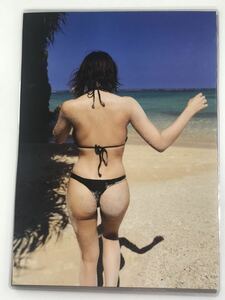 [150μ film thick laminate processing ]. Akira day .8 page magazine. scraps T-back bikini swimsuit runs gravure 