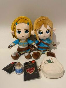 ゼルダの伝説　ティアーズオブザキングダム　ぬいぐるみ　ゼルダ　リンク　コログ　ポーチ　ピンズ　ロンロン牛乳　キーホルダー