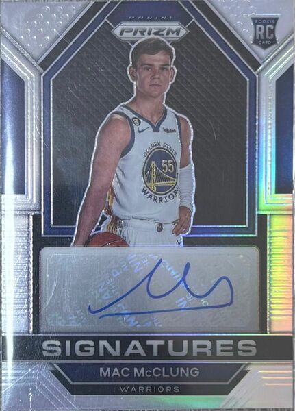 2022-23 Panini Prizm Mac McClung RC Rookie マック・マグラング 直筆サイン入り