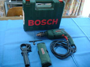 BOSCH 　ボッシュ　振動ドリル一式　PSB600 RE/S 中古品
