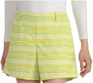 ** новый товар! обычная цена :10890 иен MIZUNO ( Mizuno ) женский Golf одежда quick dry UV cut шорты (XL) оттенок желтого **