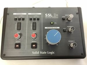 ◯営NI029-A10さm60 【埼玉発】SSL2+ オーディオインターフェイス Solid State Logic 音楽 機材 通電確認済み