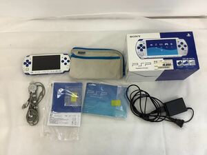 0.HM038-A10m60 [ Saitama departure ] первый период . settled SONY PSP большая упаковка PlayStation портативный белый / голубой PAPJ-30018