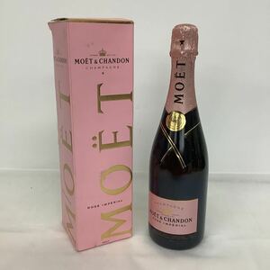 KU042-A12T60【埼玉発】MOET&CHANDON 750ml 12% 未開栓 箱付 シャンパン 果実酒 ROSE IMPERIAL モエシャン 箱傷破れあり