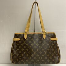 営MK31-100Y LOUIS VUITTON ルイヴィトン バティニョールオリゾンタル トートバッグ モノグラム バッグ シリアルナンバーCA0066_画像2