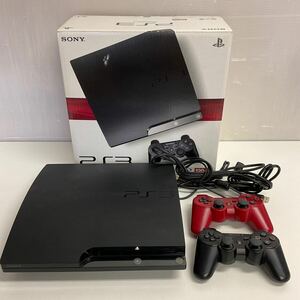 営MK40-100Y SONY ソニー PlayStation3 プレイステーション3 CECH-2000A コントローラー CECHZC2J ゲーム 通電動作確認済 初期化済 箱あり