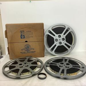 0.HM081-A4T80[ Saitama departure ] valuable thing movie film 16mm film . power .. thriller drama 3 pcs set * explanation field notes equipped 