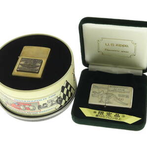 VMPD6-44-96 Zippo ジッポ ライター BRICKYARD 400 限定品 古代恐竜シリーズ トリケラトプス 2点セット 未使用含む 着火未確認 ジャンクの画像1