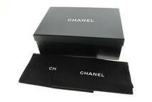 VMPD6-21-31 CHANEL シャネル スニーカー G38278 キャンバス ローカット レディース 37 C ライトグレー 保存袋 箱付き 中古_画像8