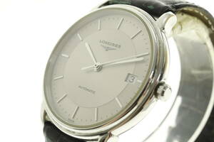 LVSP6-5-28 7T054-10 LONGINES Longines наручные часы L4.678.4 Grand Classic Date самозаводящиеся часы примерно 39g мужской серебряный рабочий товар б/у 