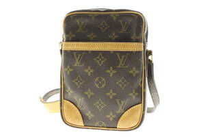 VMPD6-51-6 LOUIS VUITTON ルイヴィトン ショルダーバッグ ダヌーブ モノグラム 斜め掛け レディース ブラウン 茶 ジャンク