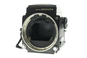 VMPD6-514-15 ZENZA BRONICA ゼンザブロニカ 中判カメラ ETR フィルムカメラ ボディ 光学機器 キャップ付き 動作未確認 ジャンク