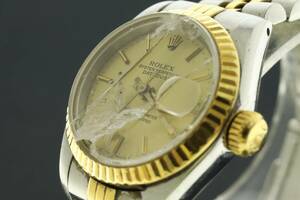 LVSP6-5-48 7T061-7 ROLEX ロレックス 腕時計 69173 オイスターパーペチュアル デイトジャスト 98番台 7桁 約56g レディース ジャンク