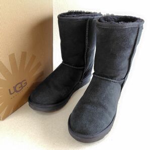 UGG アグ ムートンブーツ 23cm ミドル スエード CHIC EMPIRE