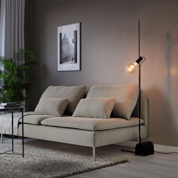 IKEA イケア 新商品 ホルスリンガ フロアランプ ブラック フロアスタンド