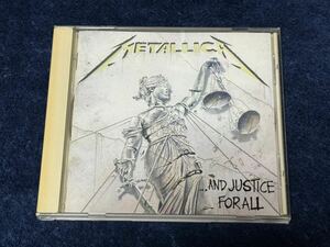 METALLICA / メタリカ And Justice For All メタル・ジャスティス　初回 国内盤 　廃盤