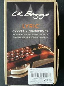 L.R.BAGGS LYRIC アコースティックギター用マイクシステム 正規輸入品