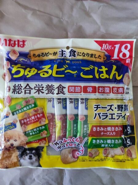 いなば ちゅるビ～ごはん チーズ・野菜バラエティ QDS-173（10g×18袋）