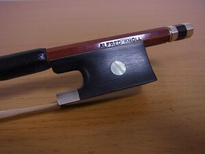 *ALFRED KNOLL Alfred *kno-ru violin bow approximately 75cm after purchase. guarantee none, present condition delivery 