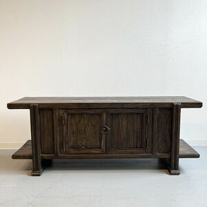 [ca] old tree low board Asian furniture old .. interior shino waz Lee olientaru cabinet 
