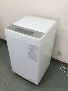 YJT8810【TOSHIBA/東芝 7.0㎏洗濯機】美品 2023年製 AW-700Z2-W 家電 洗濯 簡易乾燥付