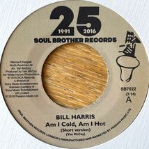 7'' Bill Harris Am I Cold, Am I Hot Soul Brother northern soul modern mods free rare groove disco 70s ノーザンソウル モダンソウル_画像1