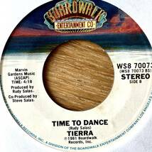 7'' Tierra Memories/Time To Dance latin soul disco funk chicano northern soul modern rock boogaloo salsa ラテン ソウル チカーノ_画像2