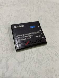 送料無料■中古■カシオ純正品■NP-60■バッテリー/電池パック■CASIO