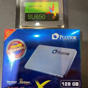☆★Plextor M5 Pro 128GB新古品 ＆ ADATA Ultimate SU650 ASU650SS 120GB新品セット★☆